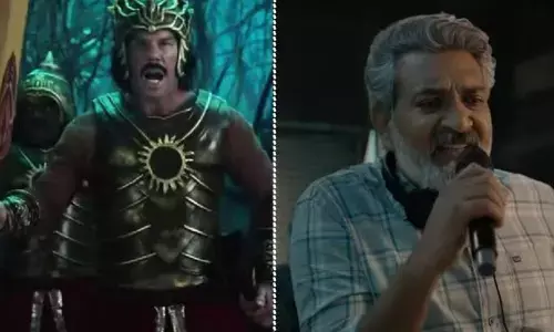 Rajamouli stuns audience teaming up with cricketer David Warner