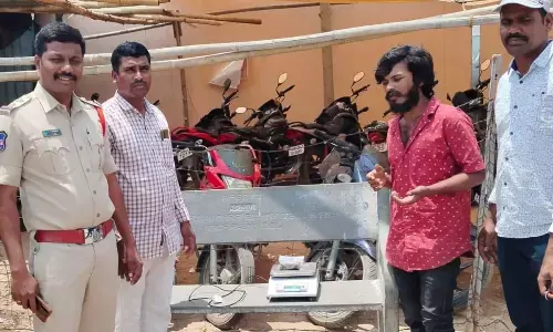 Police seized 30 grams of ganja