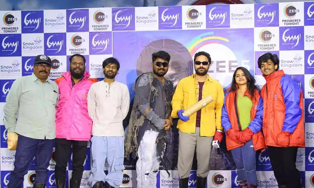 ZEE5 sets a chilling stage for ‘Gaami’ press interaction at Snow Kingdom India