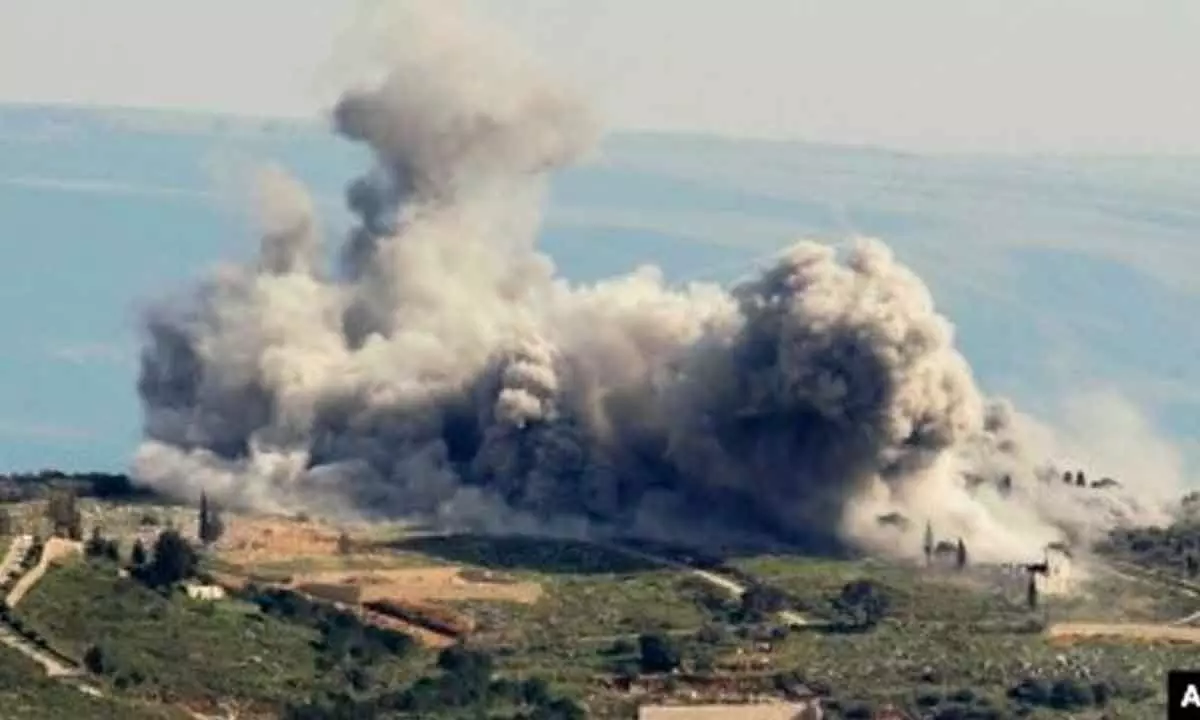 Israeli warplanes hit Hezbollah stronghold in eastern Lebanon