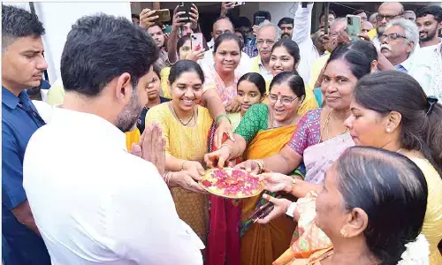 Mangalagiri: Lokesh suspects YSRCP plot to create trouble in polls