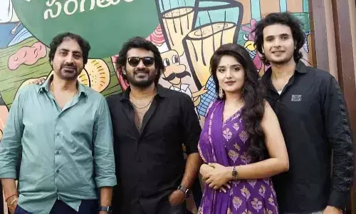 Hyderabad: Kiran Abbavaram launches new branch of iconic ‘Babai Hotel’ in Madhapur