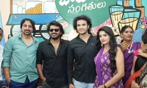 Tollywood actor Kiran Abbavaram Launched Babai Hotel in Madhapur