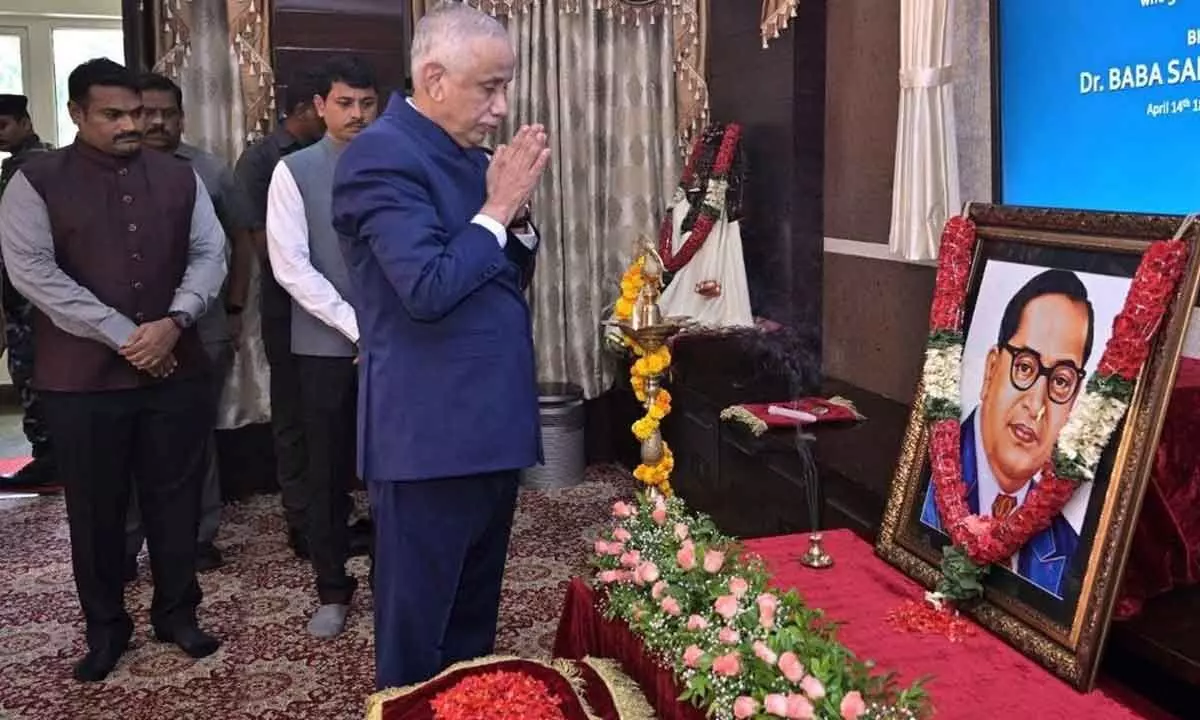 Governor Abdul Nazeer pays tributes to Ambedkar