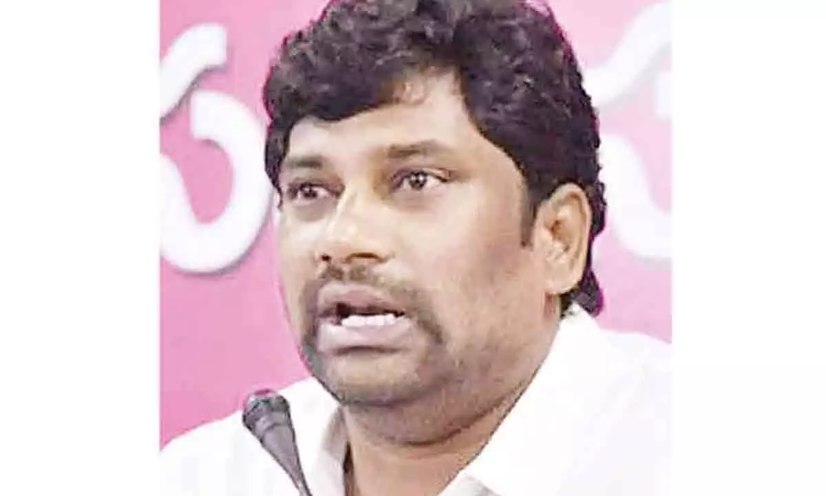Hyderabad: BRS accuses Cong of slighting Ambedkar