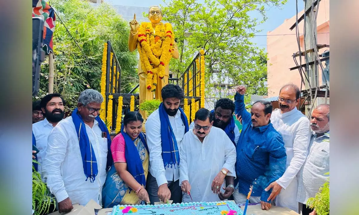 Bharat Ram pays tribute to BR Ambedkar on 134th birth anniversary