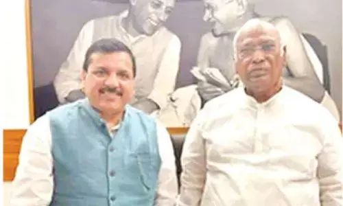 New Delhi: Sanjay, Kharge discuss CMP for INDIA partners