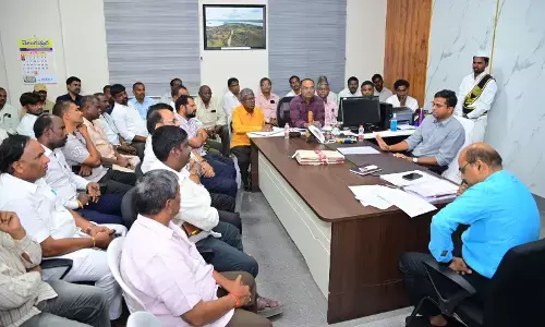District Collector Uday Kumar held a review meeting with rice millers on CMR