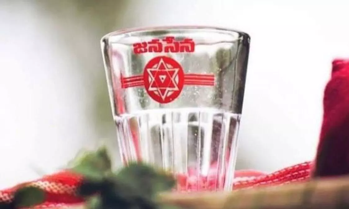 Jana Sena gets relief in AP High Court as party was alloted with glass Tumbler symbol