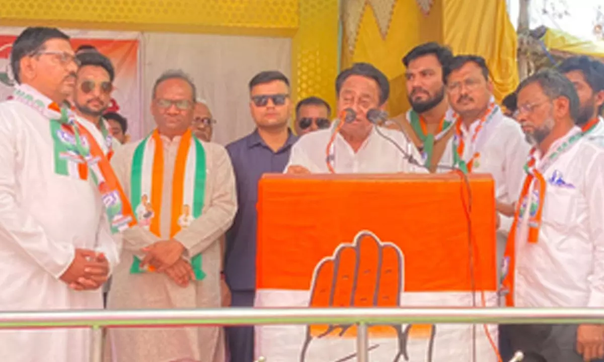 Kamal Nath accuses BJP of ‘threatening’ Congress leaders in Chhindwara