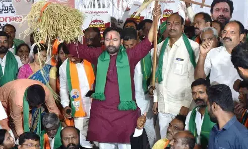 Congress’ farmers declaration and guarantees are bogus: Kishan Reddy