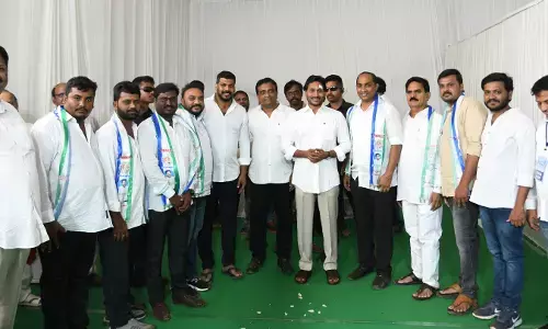 Key Leaders of TDP and Janasena Join YSRCP in Narayanapuram