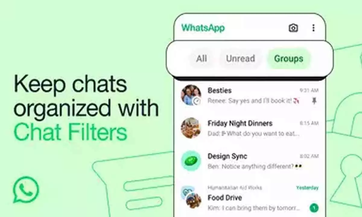 WhatsApp Update: WhatsApp Brings Chat Filters for Efficient Conversation Management