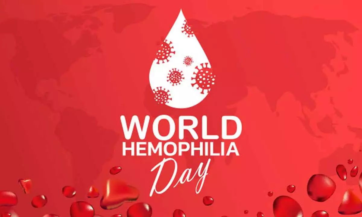 Spreading awareness about Hemophilia Day