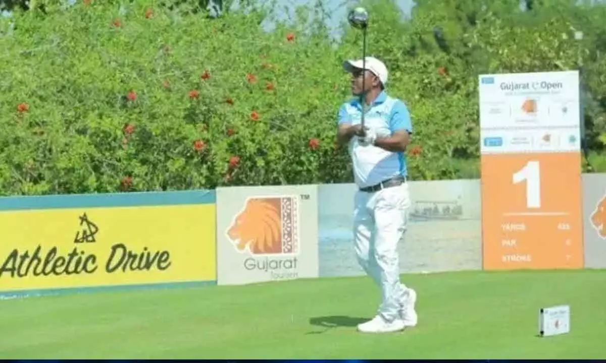 Golf: Mani Ram dominates round one of Gurgaon Open with 9-under 63