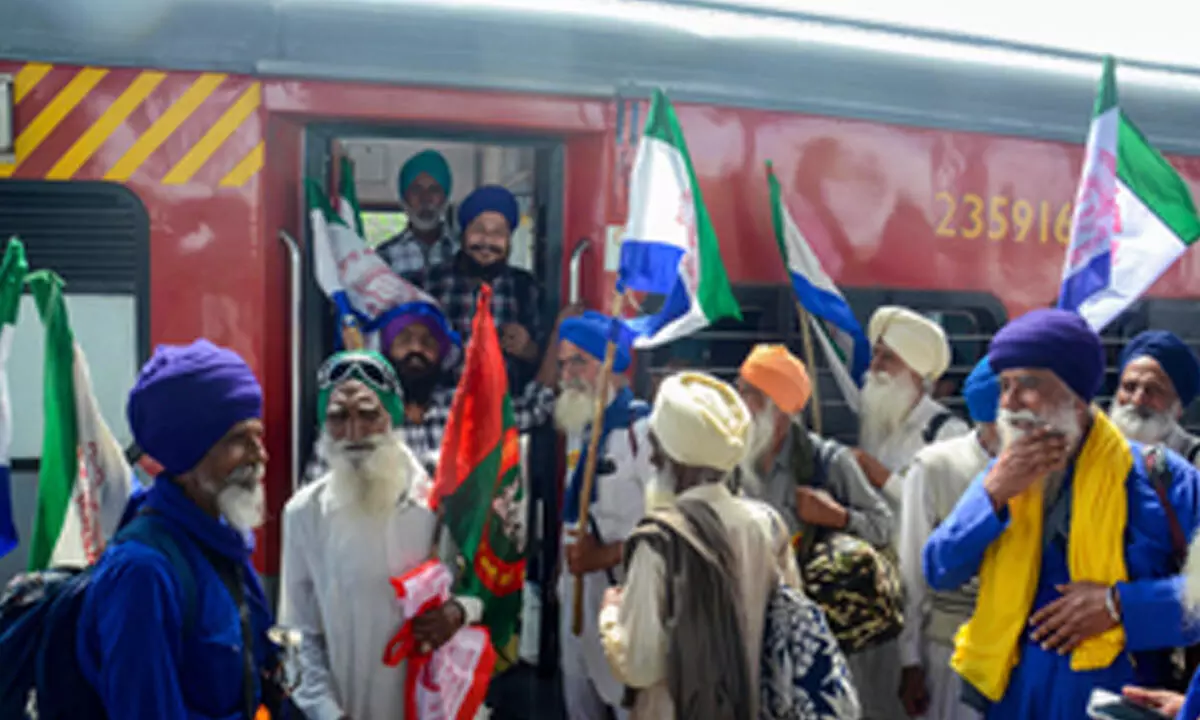 Several trains affected in Punjab as farmers squat on tracks