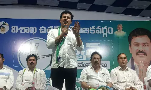 YCP MLA Candidate KK Raju Receives Support from Uttar Nai Brahmins