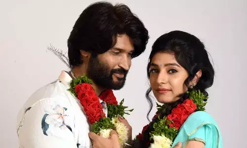 Osey Arundhati title Song creates a Stir Online