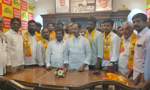 Youth Leaders from YCP Join TDP in Kadiri Constituency