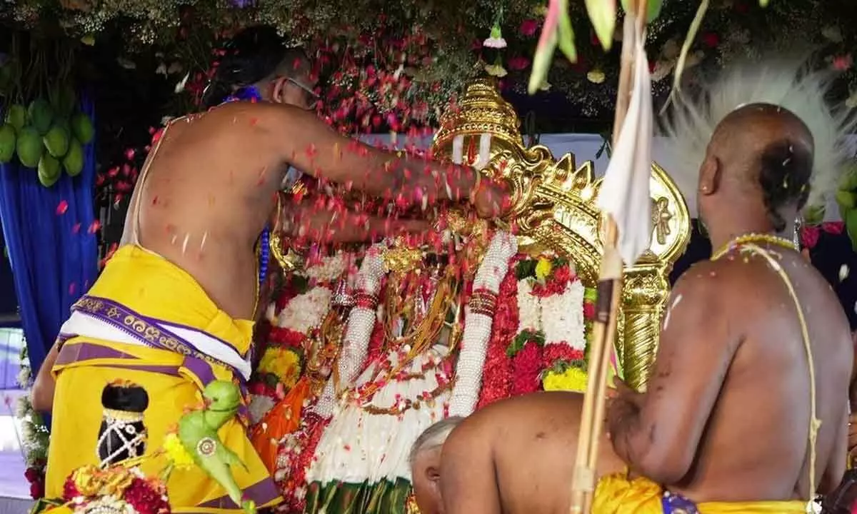 Grandeur marks celestial wedding in Bhadrachalam