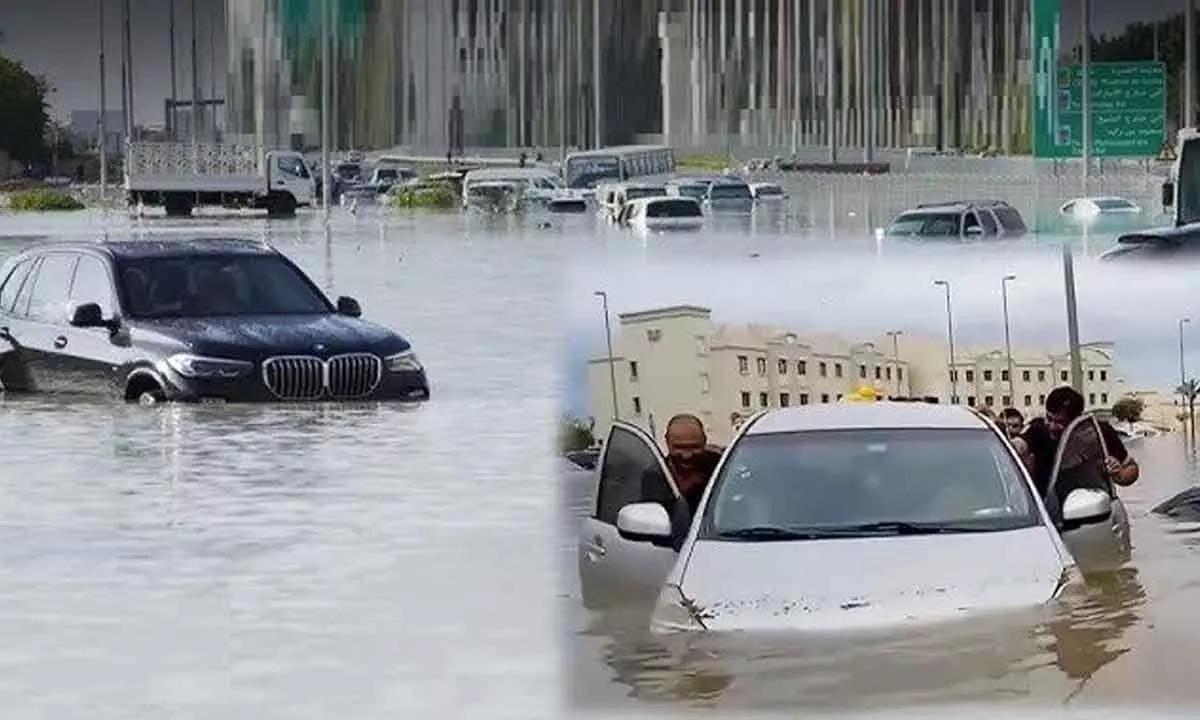 Sudden deluge drowns Dubai