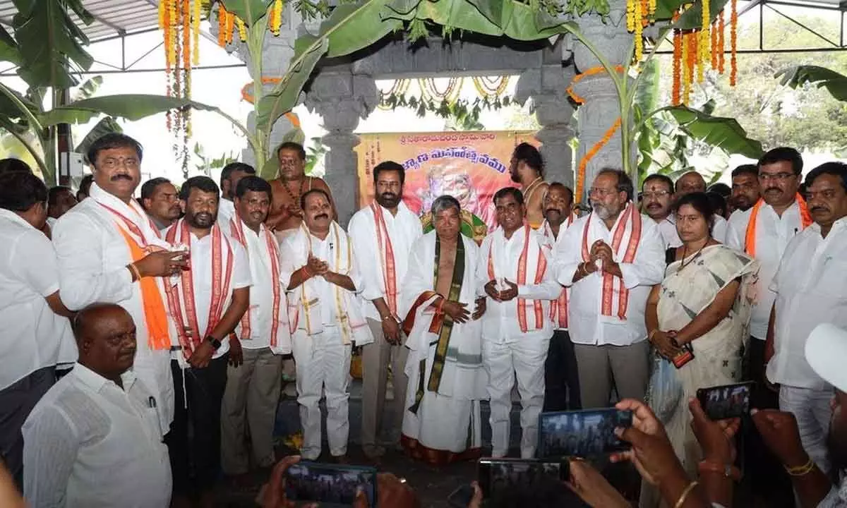 Sri Venkateswara Swamy Temple celebrates Sri Rama Kalyanam