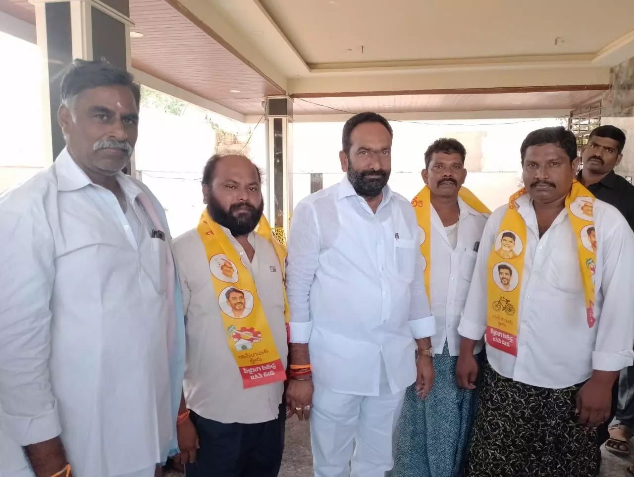 Telugu Desam Party Welcomes several Families into party