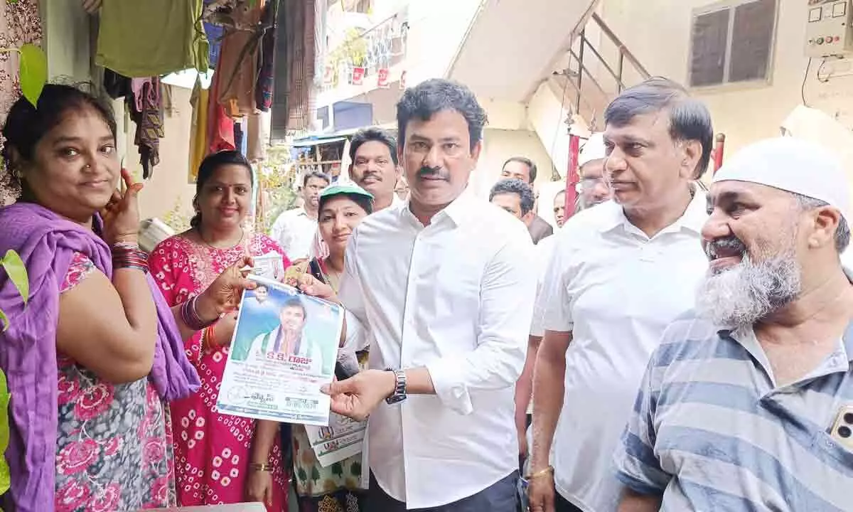 KK Raju Conducts Enthusiastic Election Campaign in Visakhapatnam Constituency