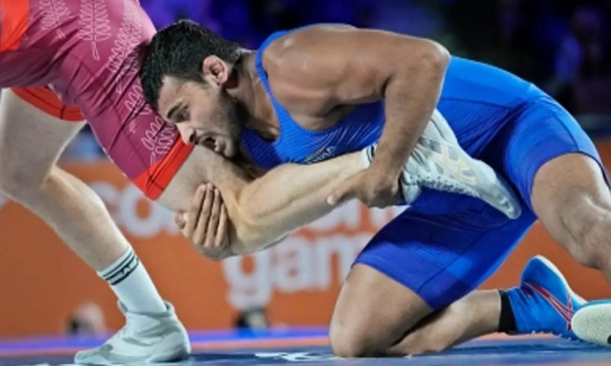 Hotels are full, sleeping on the floor: Two Indian wrestlers stranded at Dubai airport