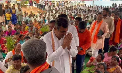 Konda Vishweshwar advocates for Ram Rajyam in Chevella