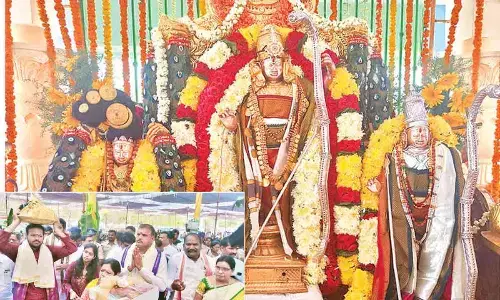 Grandeur marks Rama Navami at Ramatheertham temple