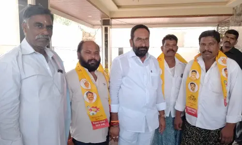 Telugu Desam Party Welcomes several Families into party