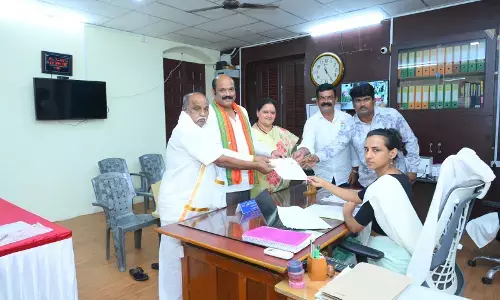 Yarlagadda Venkatarao Files Nomination as TDP Candidate in Gannavaram Constituency