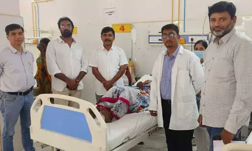 A special ward is set up in the general hospital for the treatment of sunburn