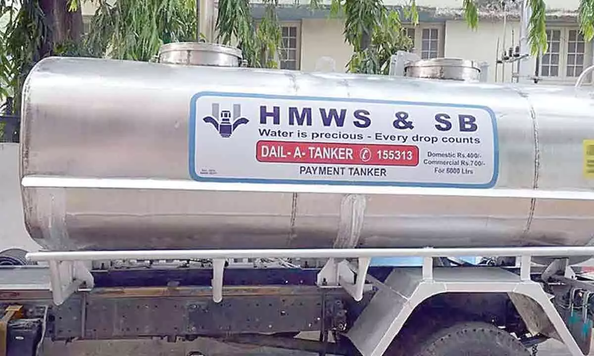 Hyderabad: Water board to roll out tanker-tracking app soon