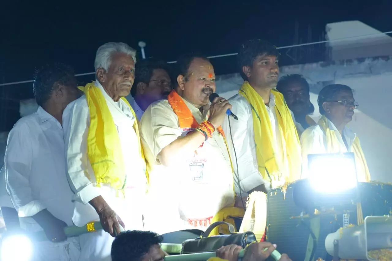 Kanna Lakshminarayana Campaign in Sattenapally Constituency: Promises of Development and Change