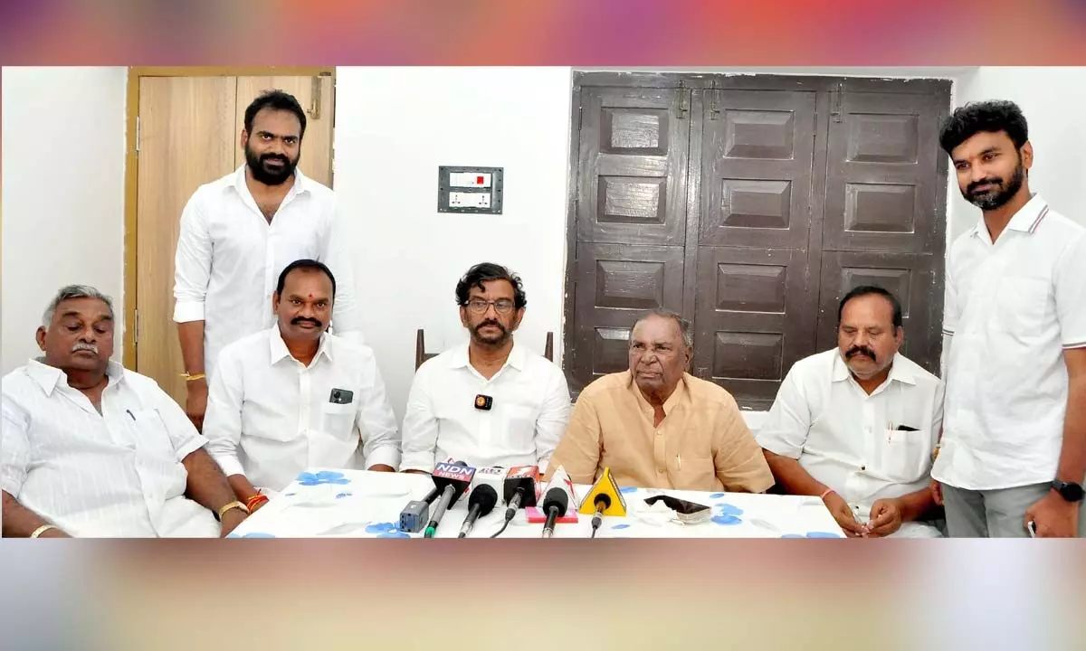 Senior Leaders Declare Support for TDP Candidate Somireddy in Sarvepalli Constituency