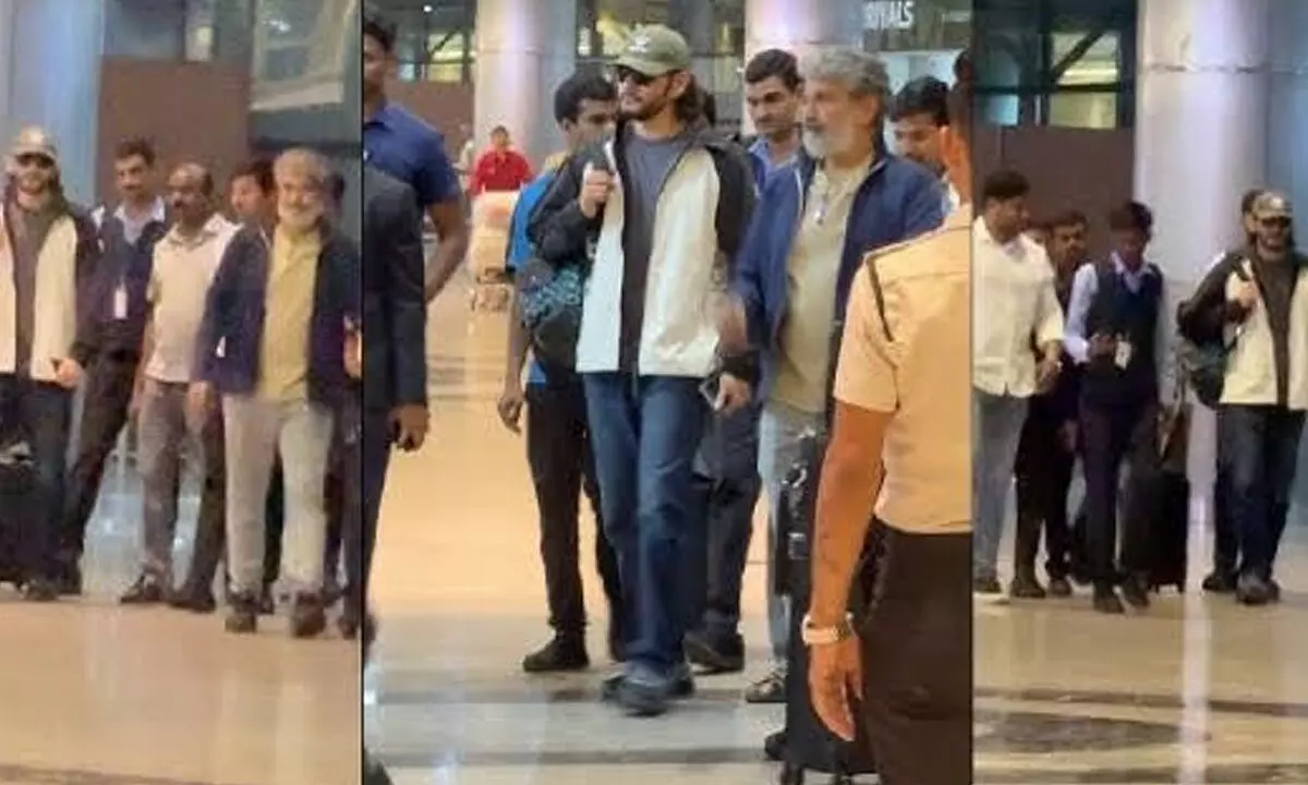 Hyderabad: ‘SSMB 29’ pre-production underway; team spotted at airport