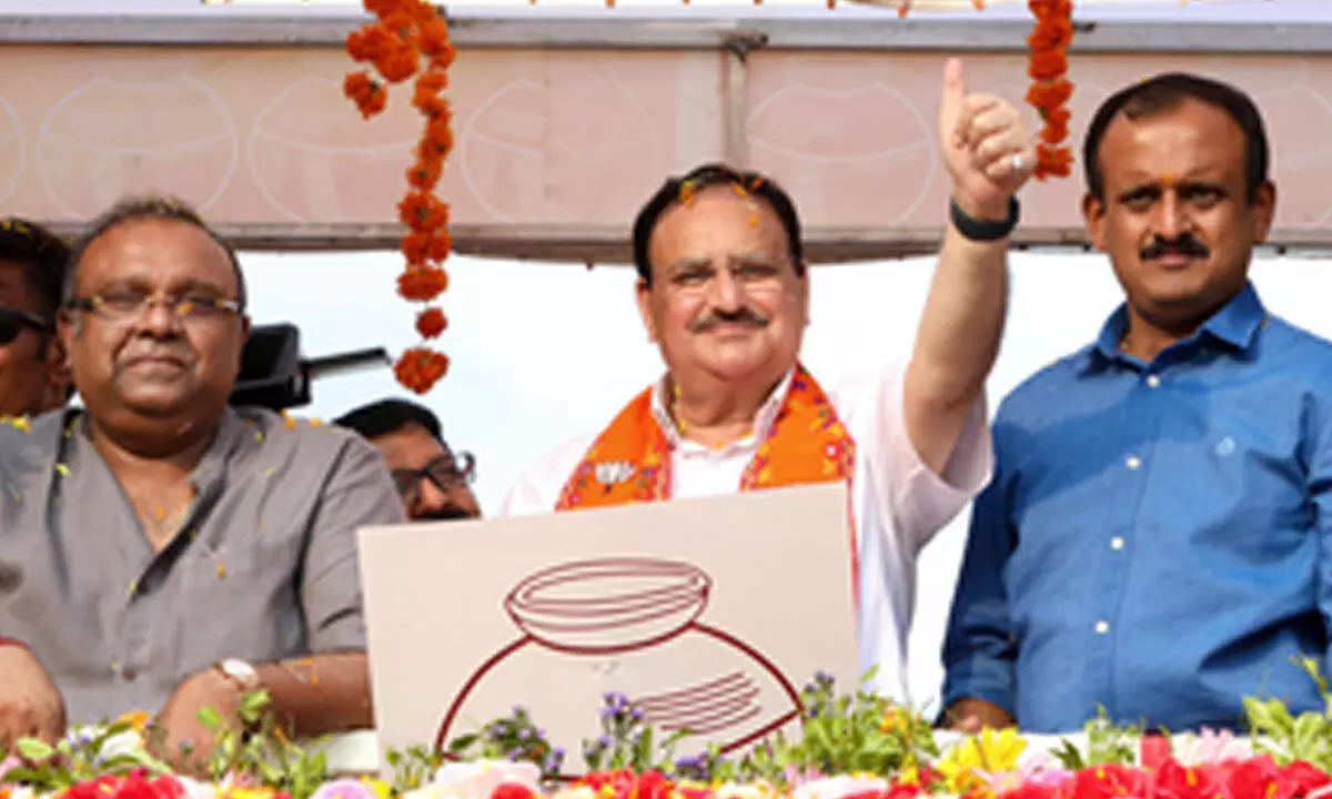 Rahul Gandhis decision to contest from Wayanad shows lack of confidence: BJP President Nadda