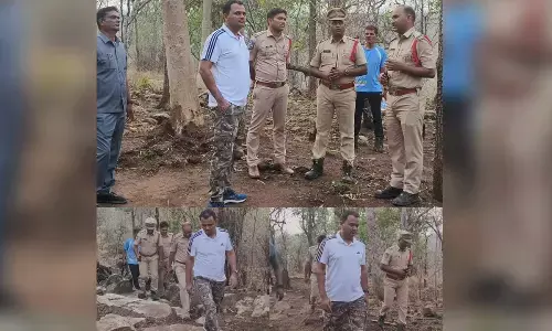 SP Gaikwad inspected the Telangana Amarnath Saleswaram Jatara yatra arrangements