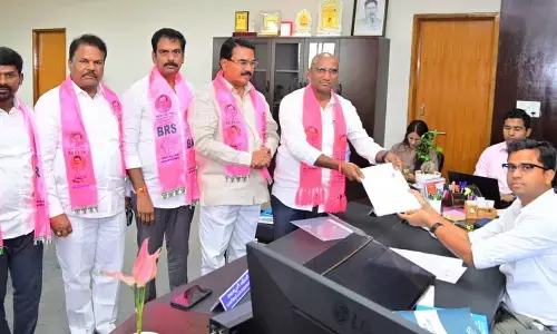 A nomination was filed on the second day for the Nagar Kurnool parliamentary seat