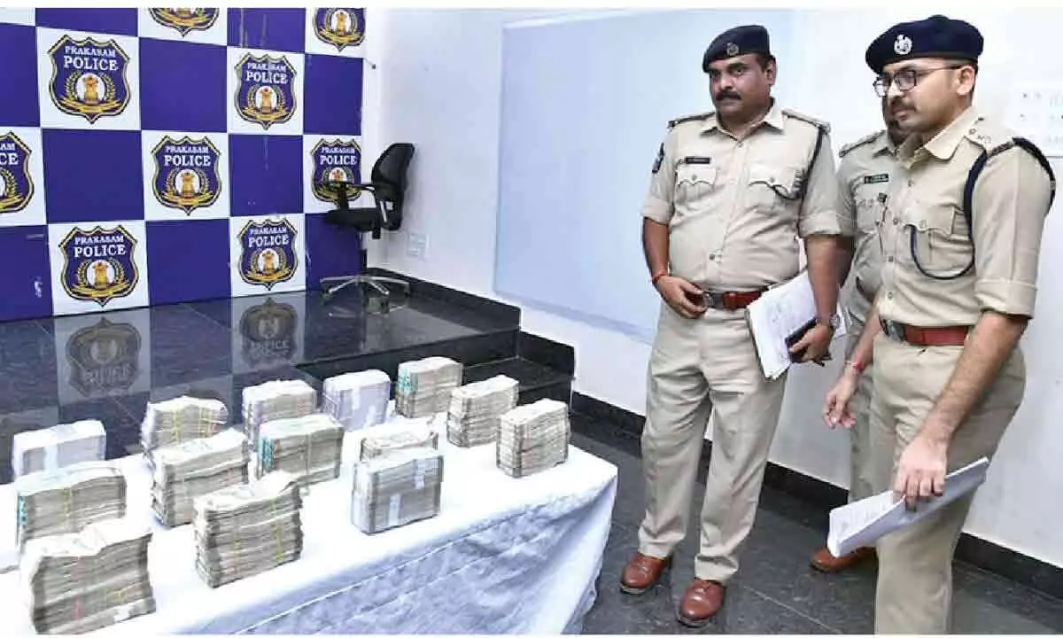 Ongole: Police crack theft of ₹66 lakh from ATM cash deposit vehicle