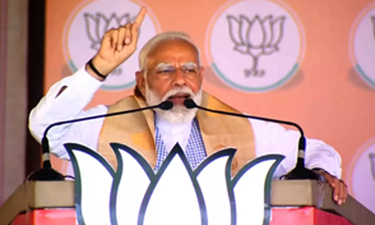Forces within & outside the country joined hands to defeat me, PM Modi says in Karnataka