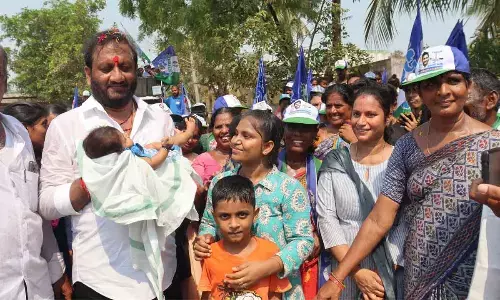 Members of Legislative Council Join YSR Congress Party in Massive Election Campaign in Buchireddypalem Mandal
