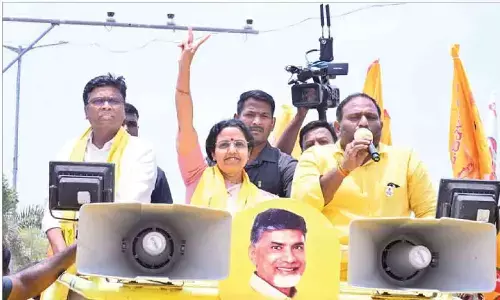 ‘Kuppam Gadda-TDP Adda’, asserts Bhuvaneswari