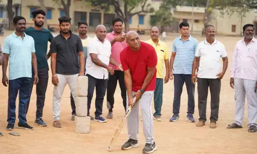BRS MP Candidate Dr R S Praveen Kumar Attends Morning Walk