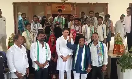 Mekapati Vikram Reddy welcomes TDP, BJP, and Janasena leaders into YSRCP fold