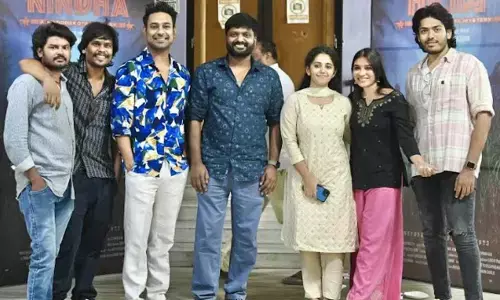 Varun Sandesh comes with a concept-based film ‘Nindha’