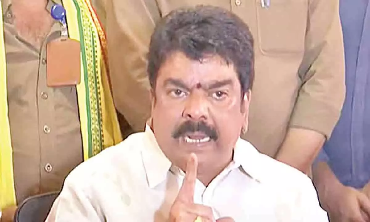 Vijayawada: Velampalli Srinivasa Rao alleges TDP plot behind stone pelting