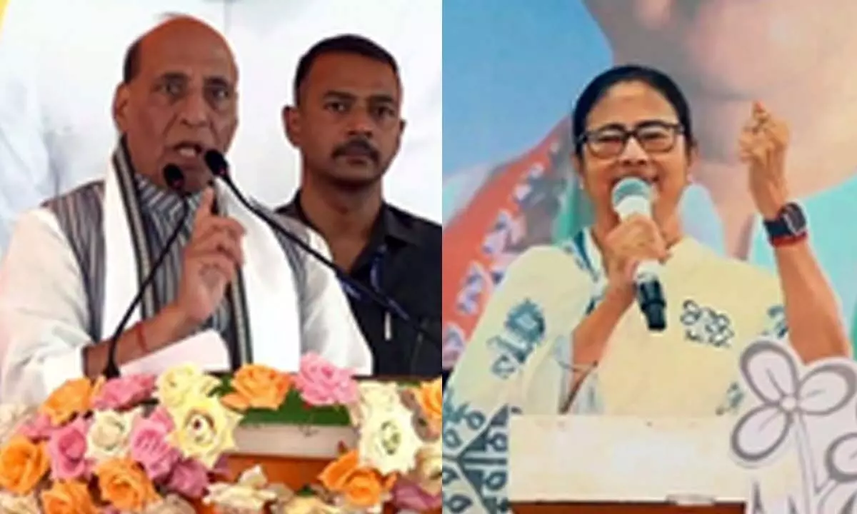 Rajnath Singh, Mamata Banerjee clash over CAA
